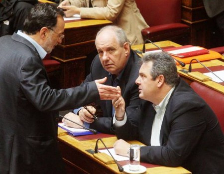 Στα δύο οι ΑΝΕΛ - Κουίκ: Τι δουλειά έχουμε με το Σύριζα;  Διαβάστε περισσότερα: https://www.xryshaygh.com/index.php/enimerosi/view/sta-duo-oi-anel-kouik-ti-douleia-echoume-me-to-suriza#ixzz2jCxbOMhV