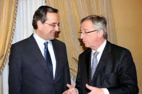 ΑΝΕΚΔΟΤΑΡΑ! Ο Σαμαράς και ο πρωθυπουργός του Λουξεμβούργου…