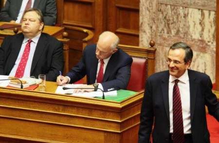 Βενιζέλος και Σαμαράς οι πλουσιότεροι πολιτικοι αρχηγοί - 180 χιλιάδες ευρώ κέρδη για τον Τζέφρυ